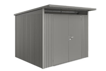 Biohort Záhradný domček BIOHORT Avantgarde A6 duo 260 × 220 cm (sivý kremeň metalíza)