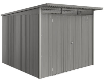 Biohort Záhradný domček BIOHORT Avantgarde ECO A7 duo 260 × 260 cm (sivý kremeň metalíza)