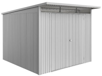 Biohort Záhradný domček BIOHORT Avantgarde ECO A7 duo 260 × 260 cm (strieborná metalíza)