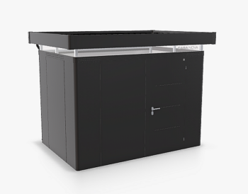 Biohort Záhradný domček BIOHORT Casanova 330 × 230 cm (tmavo šedá metalíza) Orientácia dverí vpravo