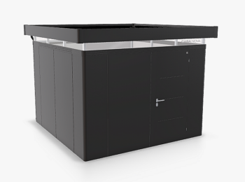 Biohort Záhradný domček BIOHORT Casanova 330 × 330 cm (tmavo šedá metalíza) Orientácia dverí vpravo