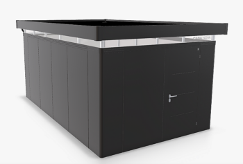 Biohort Záhradný domček BIOHORT Casanova 330 × 530 cm (tmavo šedá metalíza) Orientácia dverí vľavo
