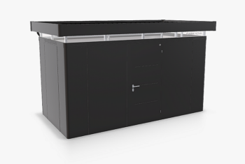 Biohort Záhradný domček BIOHORT Casanova 430 × 230 cm (tmavo šedá metalíza) Orientácia dverí vpravo