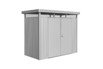 Biohort Záhradný domček BIOHORT Highline H1 duo 275 × 155 cm (strieborná metalíza)