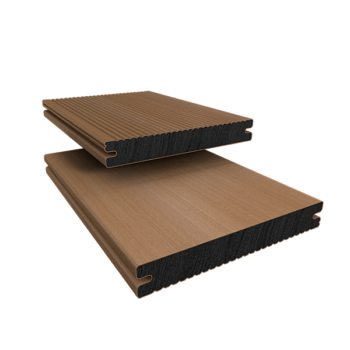 DECEUNINCK Terasová doska Deceuninck TWINSON Character Massive plné 9360, Vlašský orech 522 20 x 140 x 4000 mm