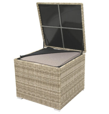 DEOKORK Box na podušky SEVILLA 82 x 82 cm (béžová)