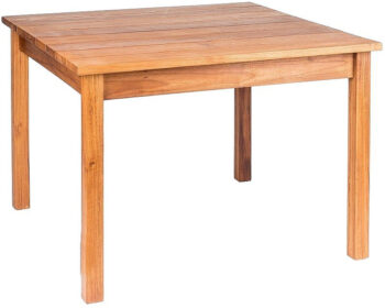 DEOKORK Detský teakový jedálenský stôl GIOVANNI MINI 100 × 80 × 55 cm