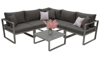 DEOKORK Hliníková zostava pre 5 osôb TITANIUM