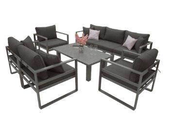 DEOKORK Hliníková zostava pre 7 osôb TITANIUM