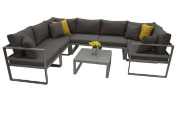 DEOKORK Hliníková zostava pre 7 osôb TITANIUM