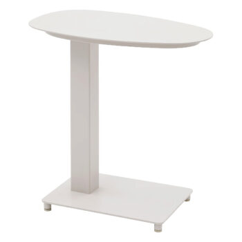 DEOKORK Hliníkový odkladací stolík bočný MADRID (cappuccino)