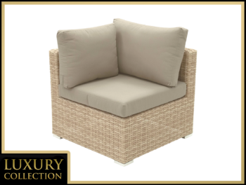 DEOKORK Ratanový rohový diel MALIBU (cappuccino)