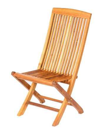 DEOKORK Skladacia teaková stolička UGO