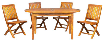 DEOKORK Teaková zostava DANTE NOEMI