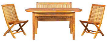 DEOKORK Teaková zostava DANTE PINA PIETRO