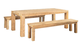 DEOKORK Teaková zostava FLOSS RECYCLE