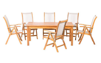 DEOKORK Teaková zostava GIOVANNI DIVA