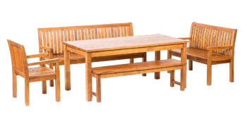 DEOKORK Teaková zostava GIOVANNI PIETRO