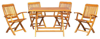 DEOKORK Teaková zostava VASCO III ANGELO