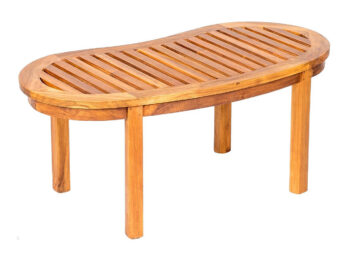 DEOKORK Teakový konferenčný stolík FABIO