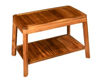 DEOKORK Teakový regál ALESANDRO II