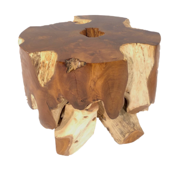 DEOKORK Teakový stolík BRANCH II