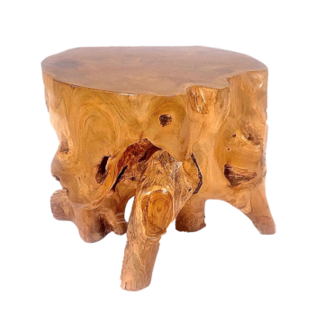 DEOKORK Teakový stolík BRANCH V