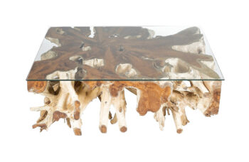 DEOKORK Teakový stolík BRANCH XXIII