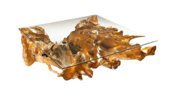 DEOKORK Teakový stolík BRANCH XXXII