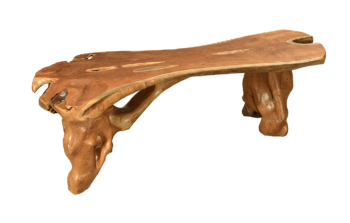 DEOKORK Teakový stolík ROOT II