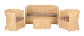 DEOKORK Záhradná ratanová zostava INOVA