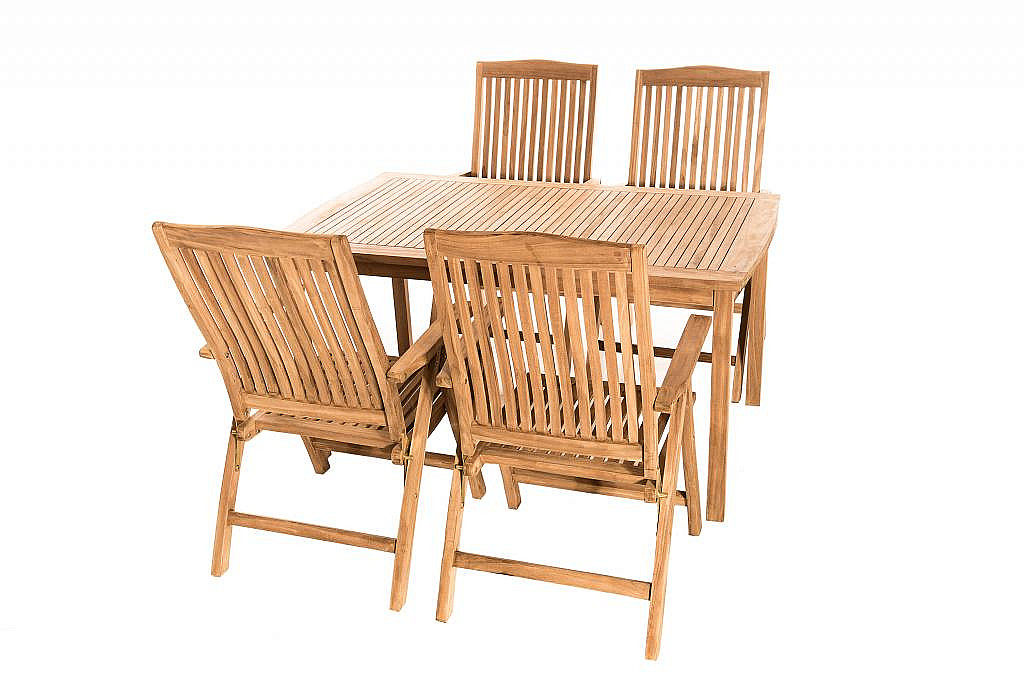 DEOKORK Záhradná teaková zostava LAGUNA IV. 1+4 DEOKORK Záhradná teaková zostava LAGUNA IV. 1+4