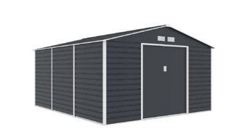 G21 Záhradný domček 340 × 382 × 205 cm (antracit)