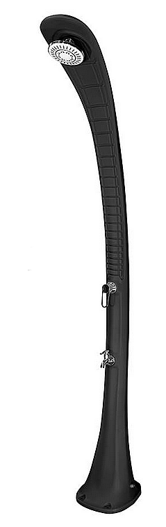 Hanscraft Solárna sprcha COBRA s oplachom nôh (antracit)