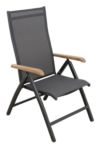 Hliníkové kreslo polohovateľné CONCEPT