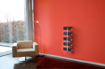 Radius design cologne Zakladač na CD 10 poličiek RADIUS DESIGN (CD-BAUM silber WAND 1 KLEIN 722C) strieborný