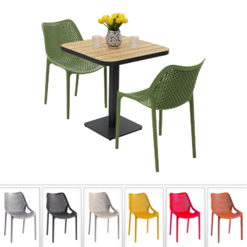 Záhradná zostava DUBLIN/CAPRI 1+2 (rôzne farby) žltá