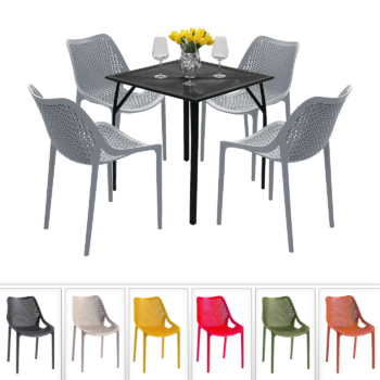 Záhradná zostava DUBLIN/EDEN 1+4 (rôzne farby) olivová