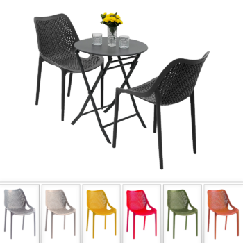 Záhradná zostava DUBLIN/SUNNY 1+2 (rôzne farby) žltá