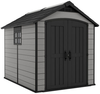 Záhradný domček plocha 228 x 287 cm (sivá-antracit)
