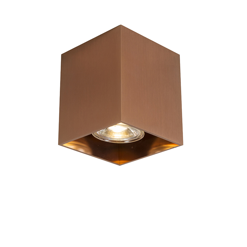 Bodové svetlo Qubo 1 medené Bodové svetlo Qubo 1 medené
