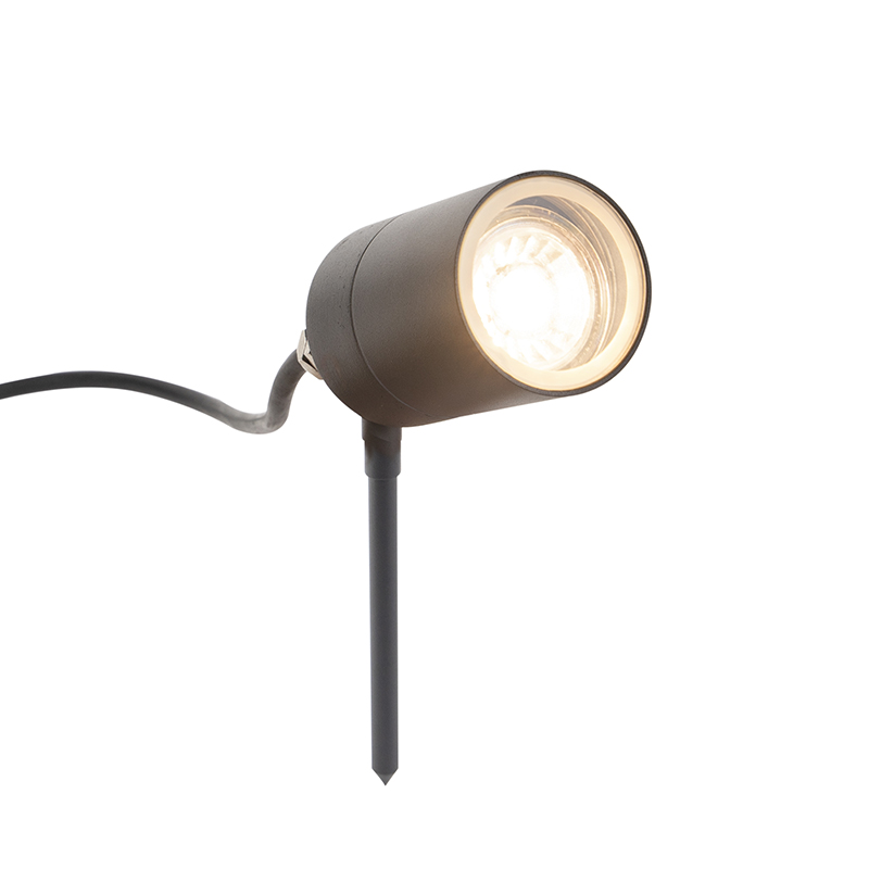 Bodové svetlo Spike antracit nastaviteľné IP44 - Solo Bodové svetlo Spike antracit nastaviteľné IP44 - Solo