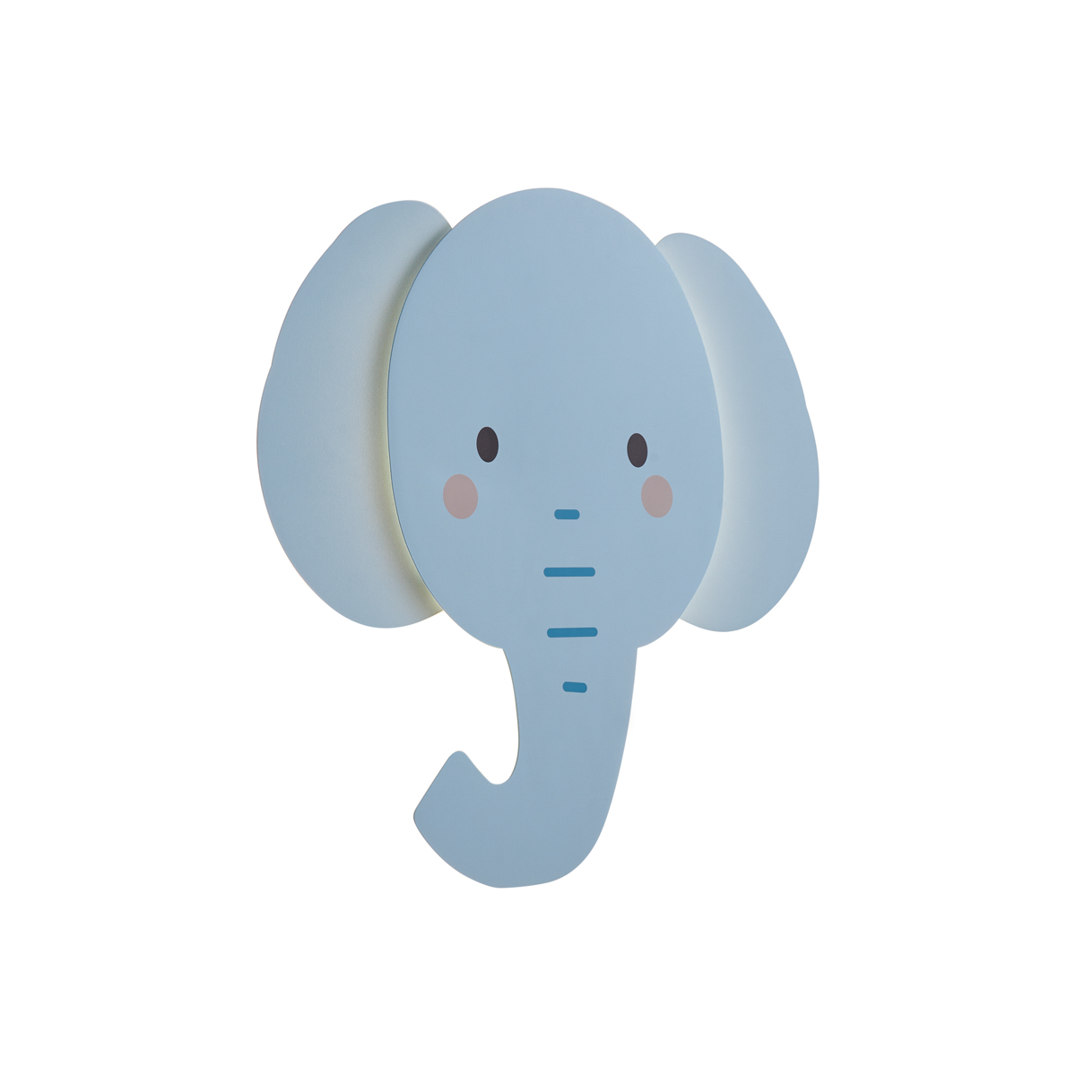 Detská nástenná lampa modrá vrátane LED s 3-stupňovým stmievaním - Ellie the Elephant Detská nástenná lampa modrá vrátane LED s 3-stupňovým stmievaním - Ellie the Elephant