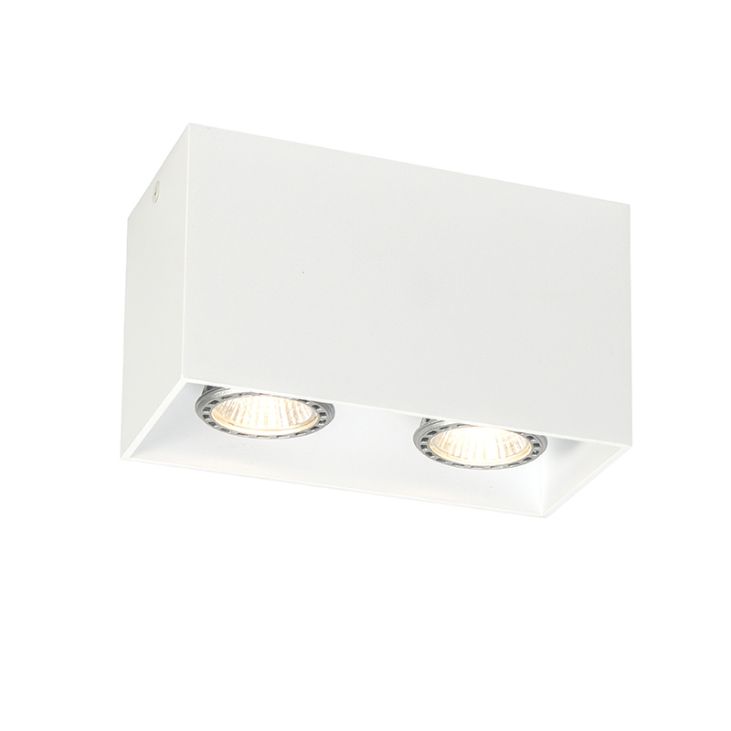 Dizajnové bodové svetlo biele - Qubo 2 Dizajnové bodové svetlo biele - Qubo 2