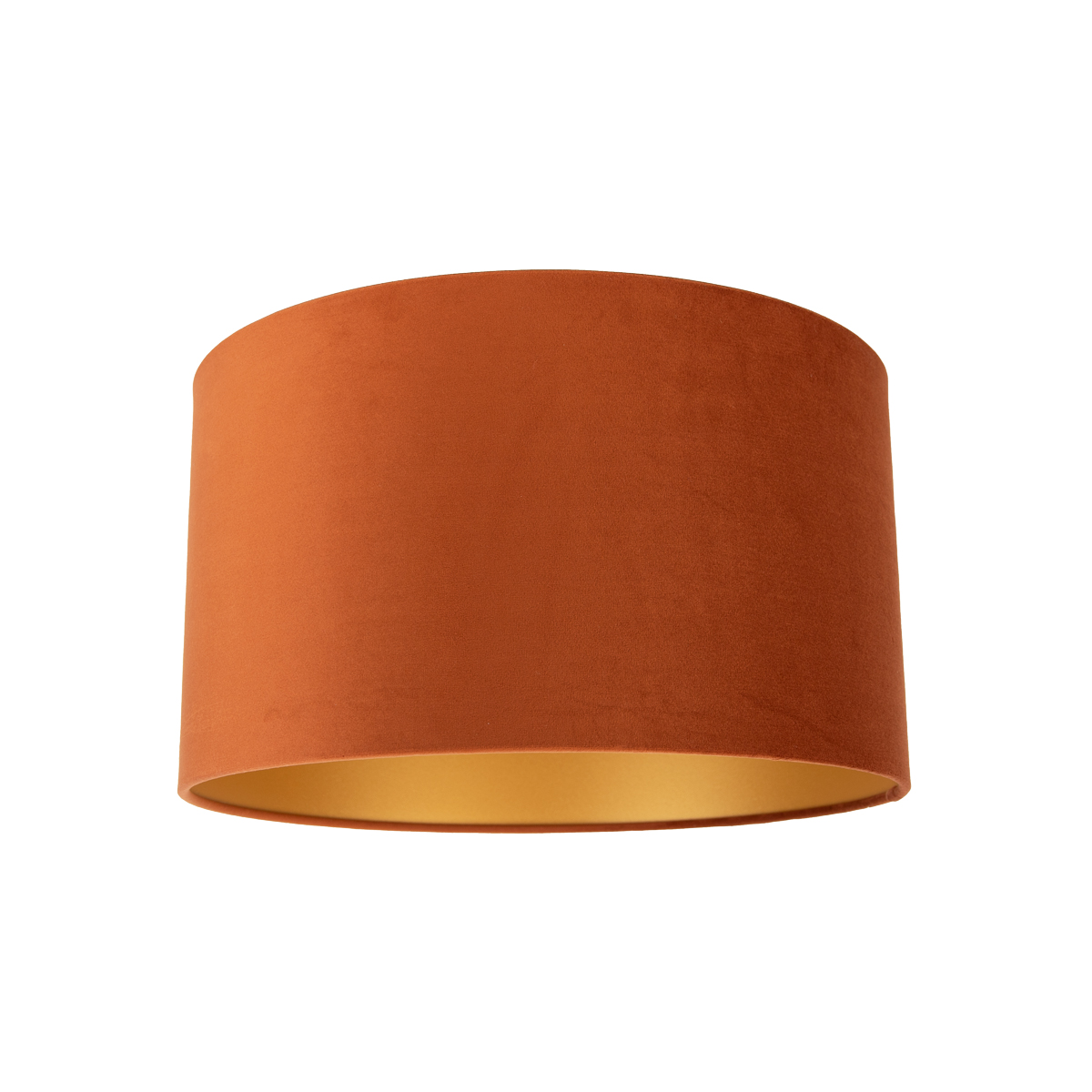 Látkové tienidlo oranžové so zlatým interiérom 35/35/20 Látkové tienidlo oranžové so zlatým interiérom 35/35/20