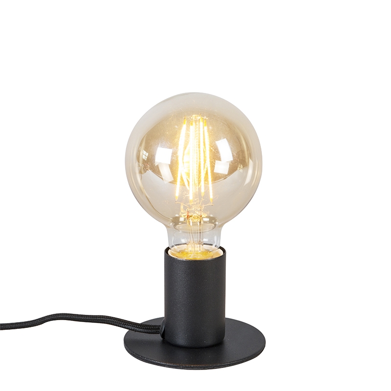 Moderná stolná lampa čierna - Facil Moderná stolná lampa čierna - Facil