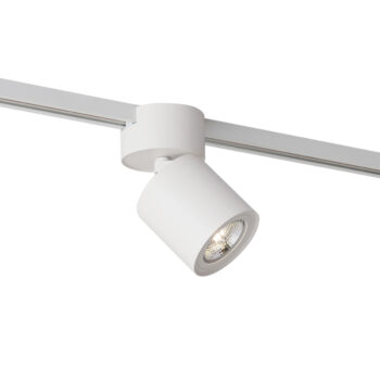 Moderný biely reflektor pre 1-fázový koľajnicový systém GU10 70mm - Iconic Roto