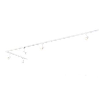 Moderný koľajnicový systém s 5 reflektormi 1-fázový biely - Jeany