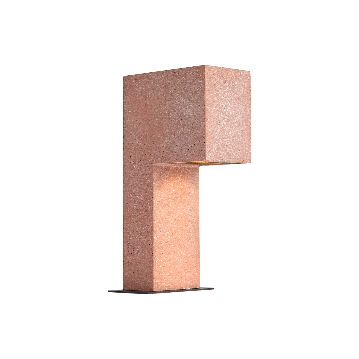 Moderný vonkajší stĺpik terakota 35 cm IP44 - Pompei Moderný vonkajší stĺpik terakota 35 cm IP44 - Pompei