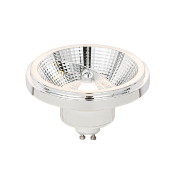 Sada 5 ks GU10 stmievateľná LED lampa AR111 biela 11W 810 lm 2700K